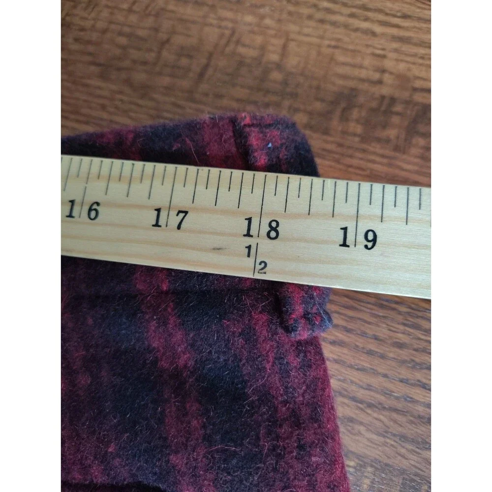 Vintage Woolrich Men's 36x32 Buffalo Plaid Wool Hunting Pants Double Knee/Seat